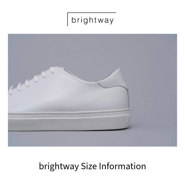 brightwayのサイズについて