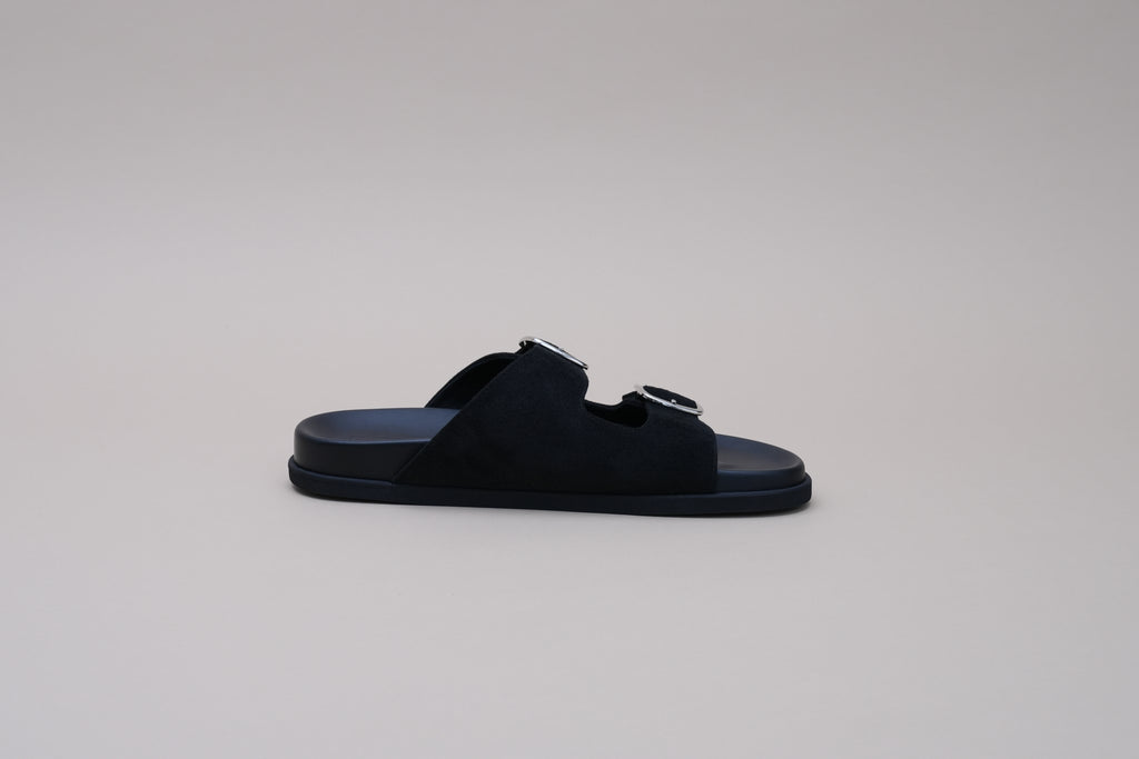 レディース TOME SANDAL BR1002 Blackスエード