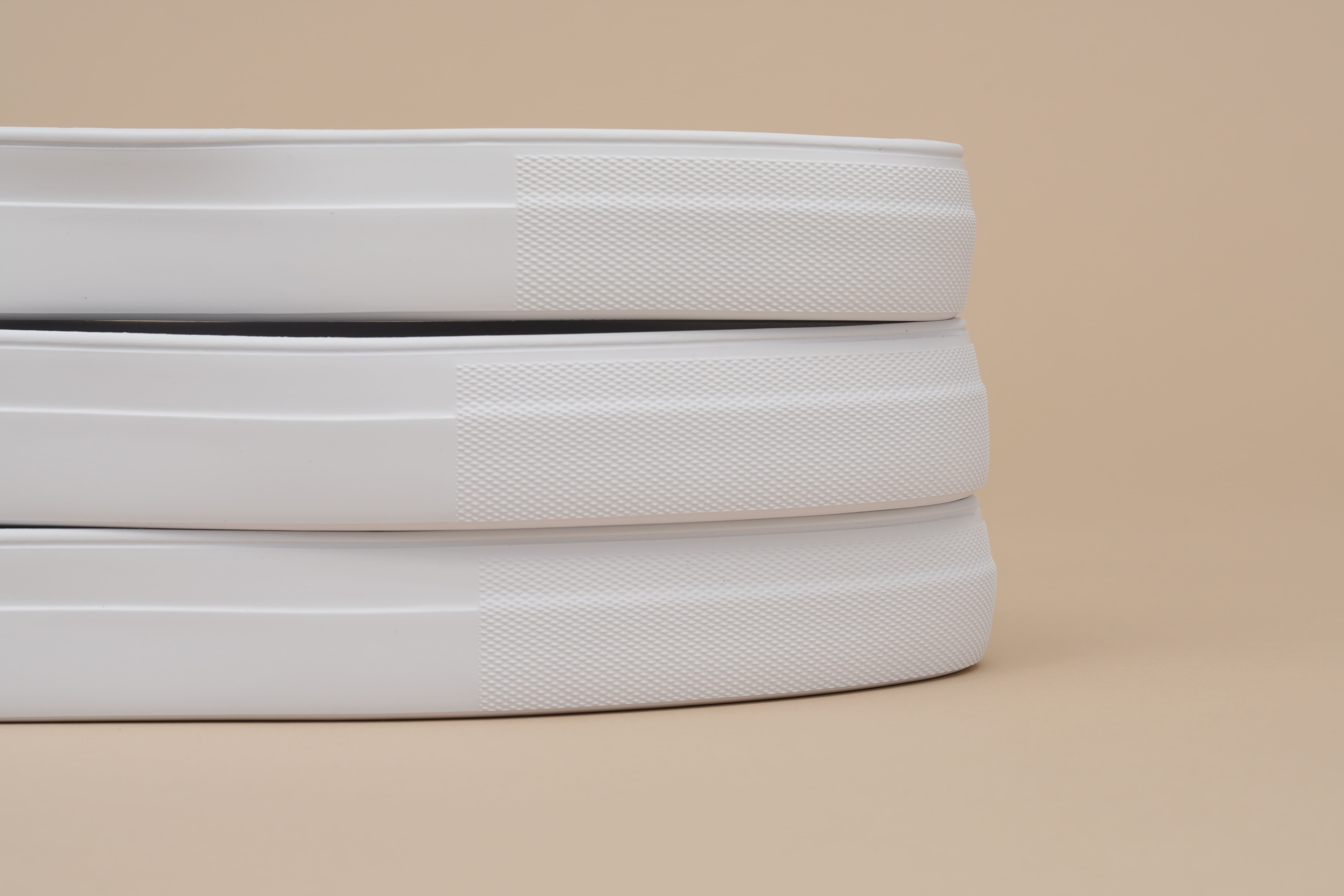 メンズ靴 EVAソール オールソール交換 ホワイト | 靴修理・リペア