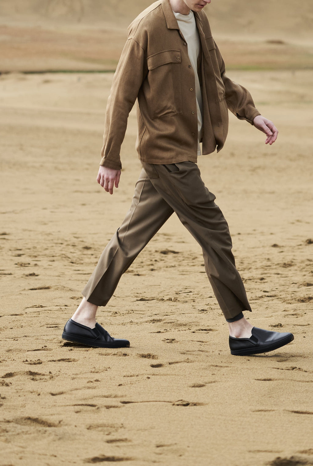 メンズ　レザースリッポン (BR6001)