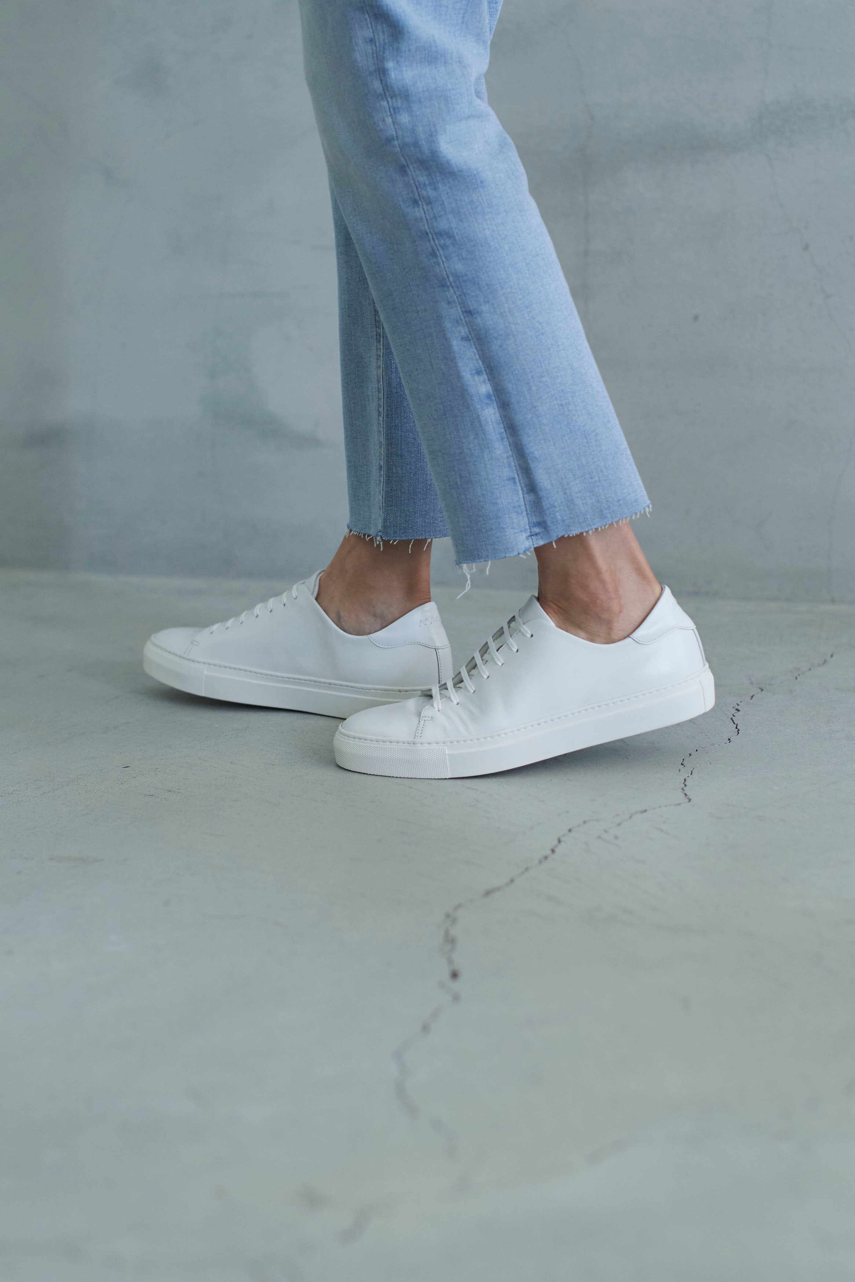 レディース　レザースニーカー (BR5002)