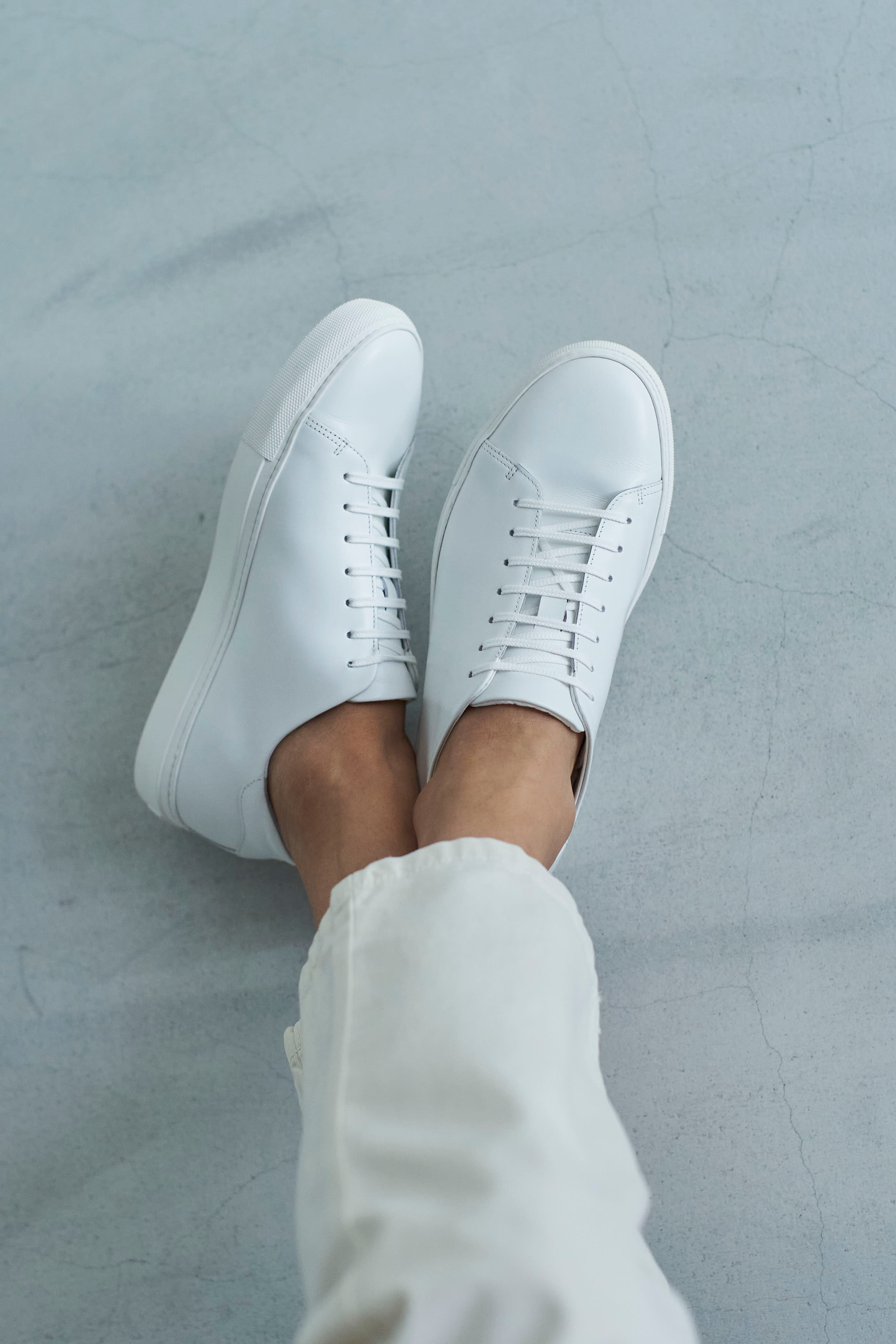 メンズ　レザースニーカー (BR5001)