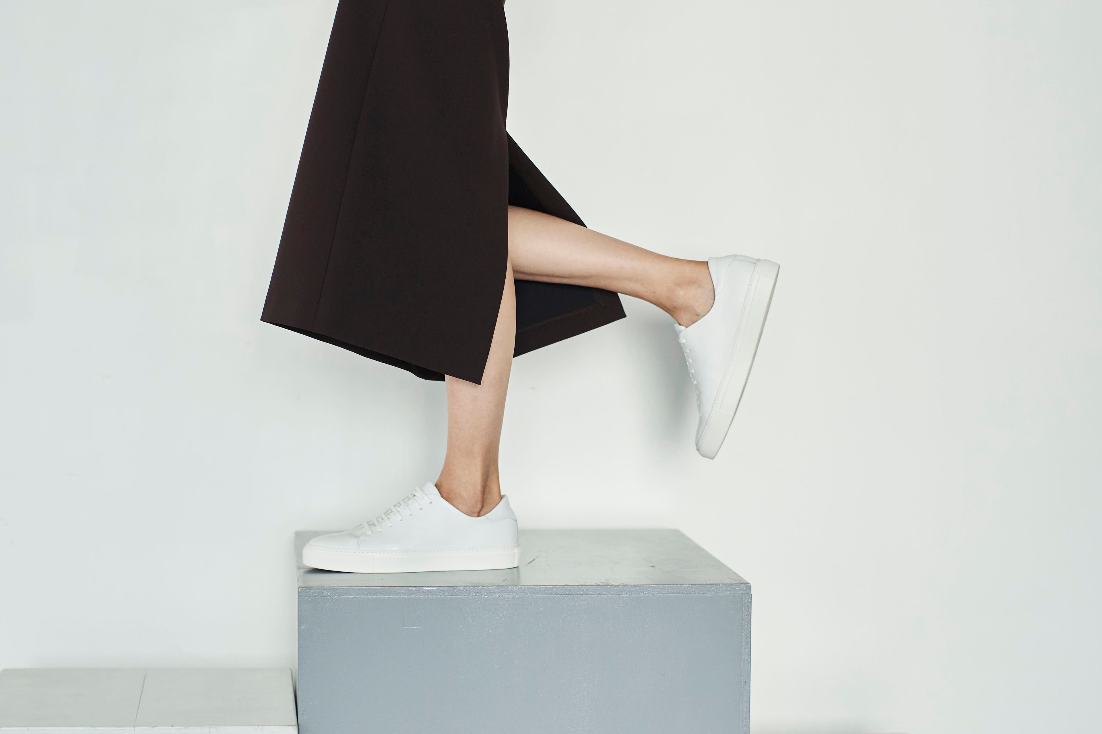 レディース　レザースニーカー (BR5002)