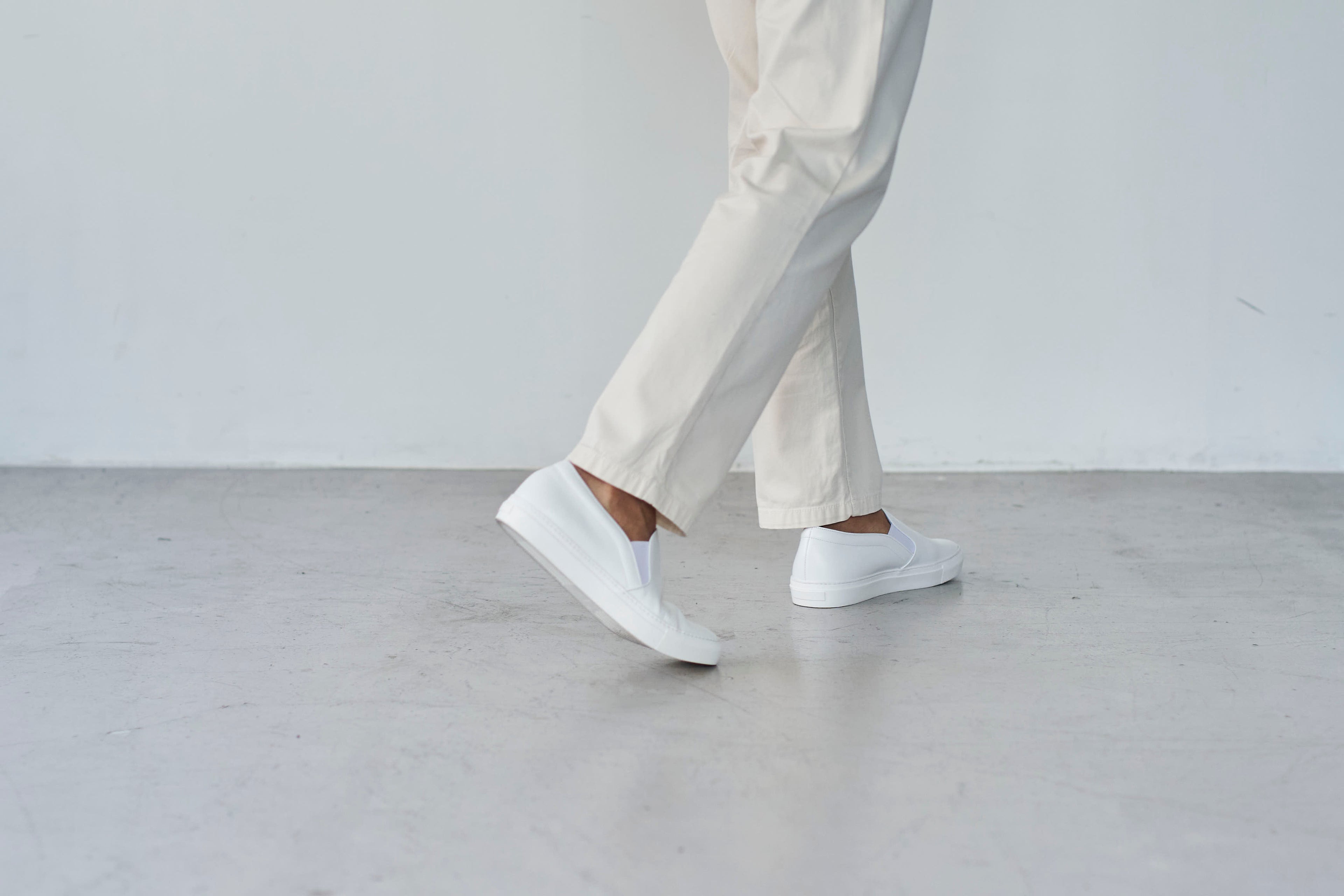 メンズ　レザースリッポン (BR6001)