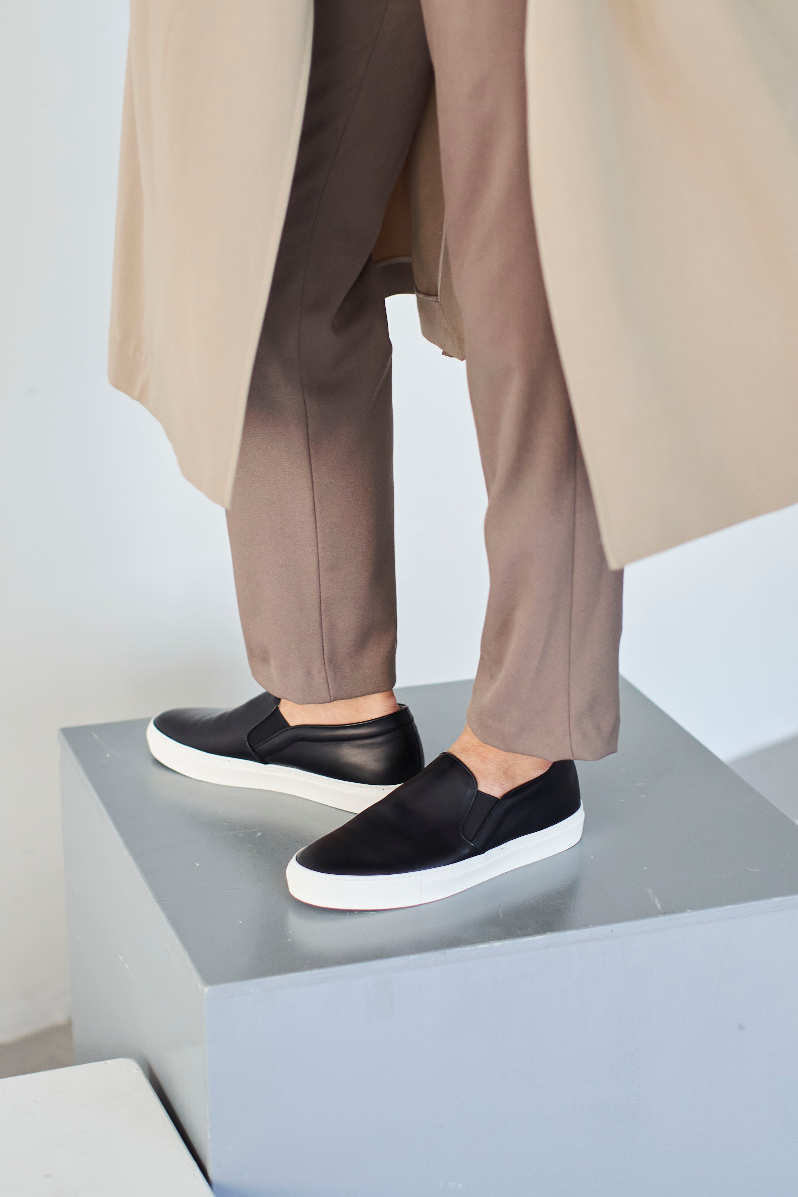 メンズ　レザースリッポン (BR6001)