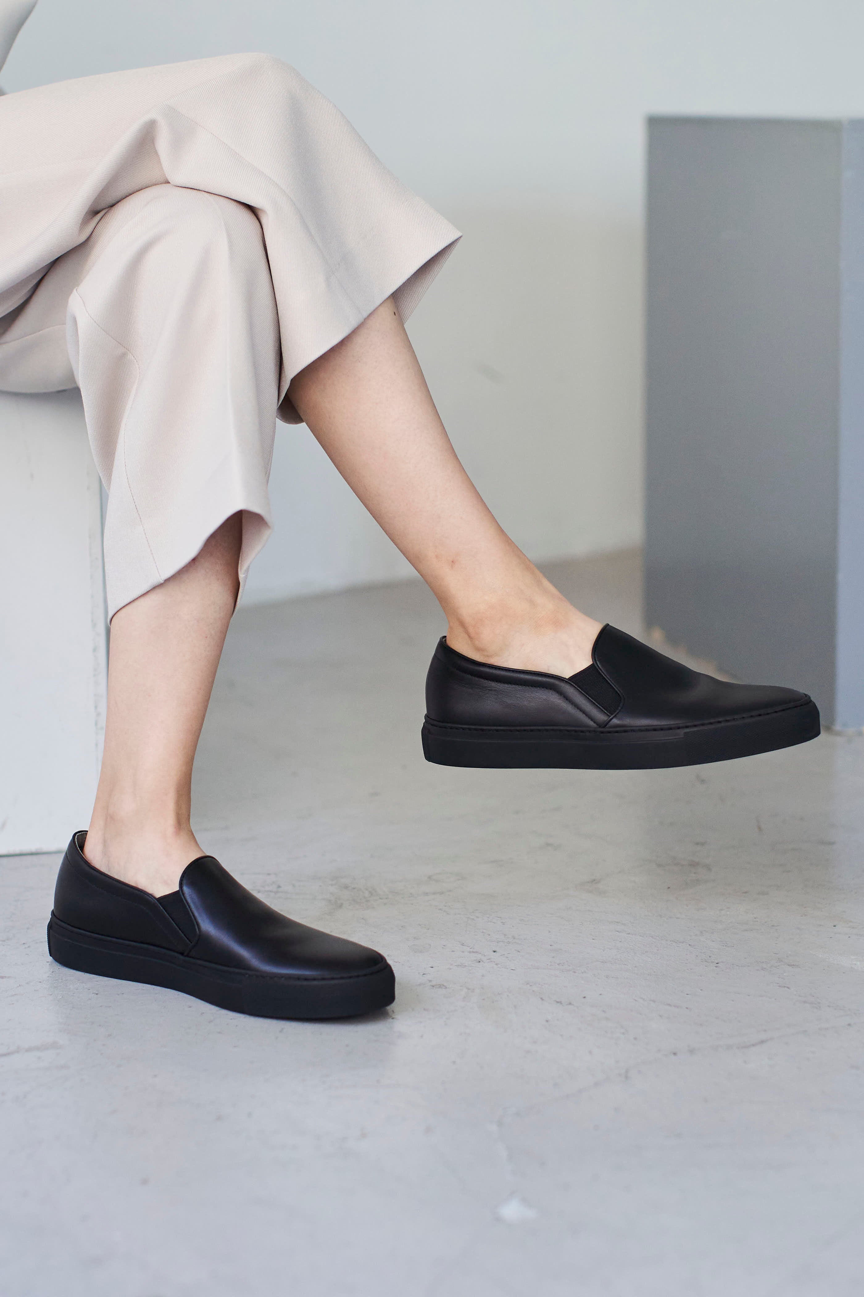 レディース　レザースリッポン (BR6002)