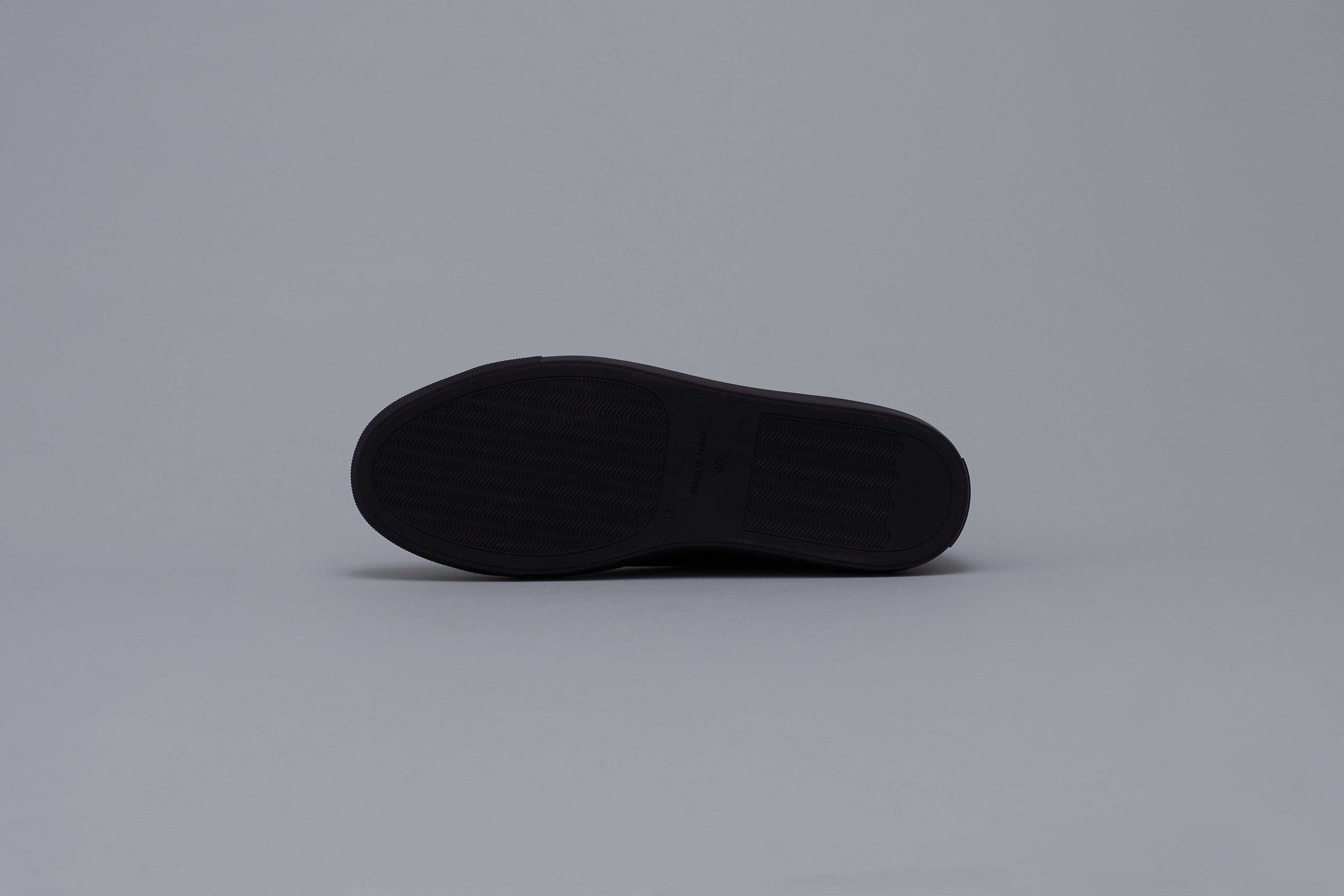 メンズ　ラバーオールソール交換　ブラック